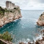 Ausblick auf historische Festung in Kroatien