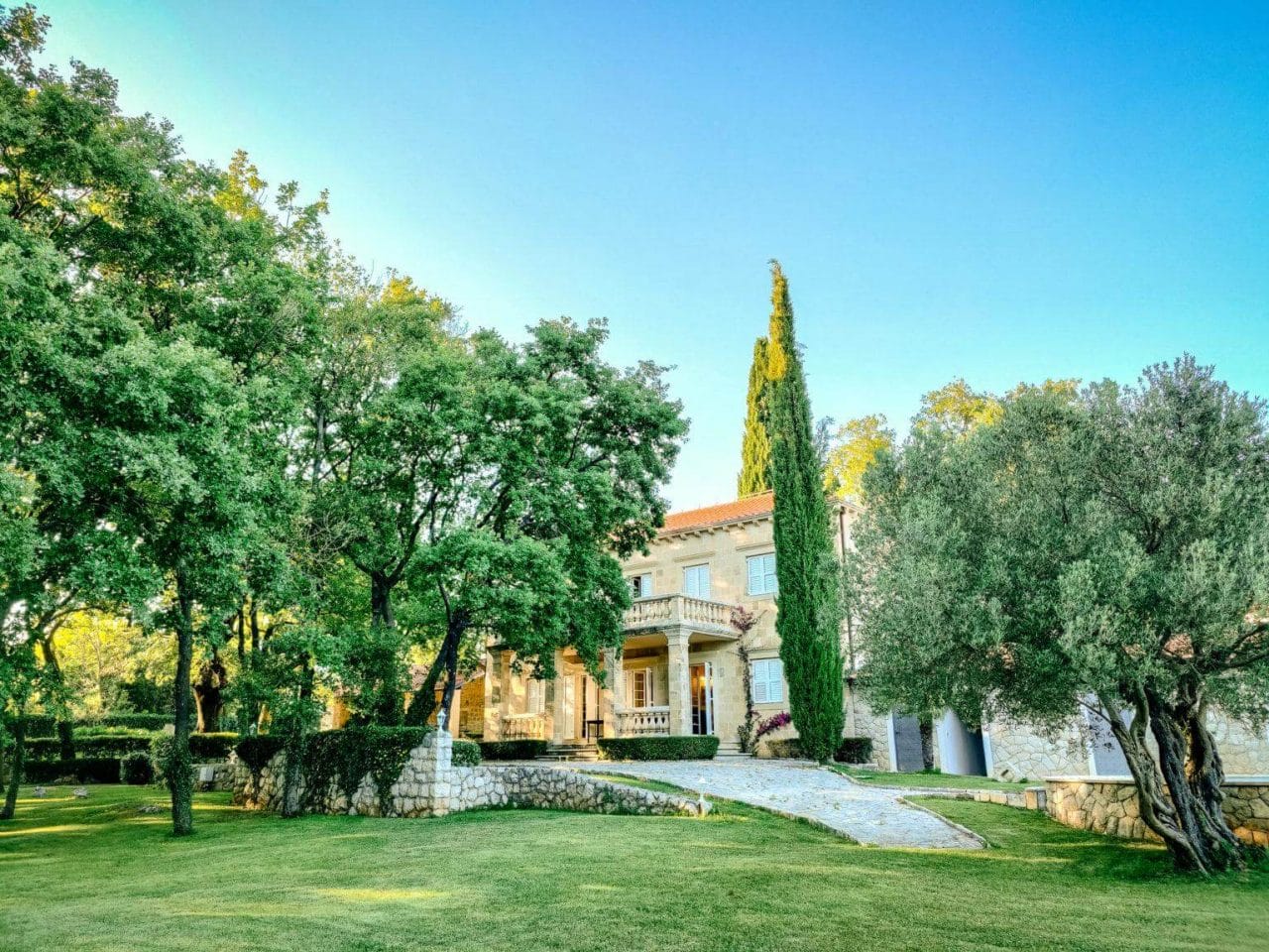 Hochzeit in der Villa Terezia Heiraten Hochzeitslocation Location in Kroatien toller Gaten Dalmatien