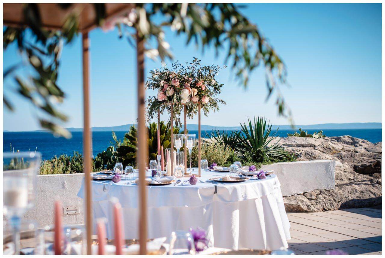 Hochzeitslocation in Kroatien am Meer