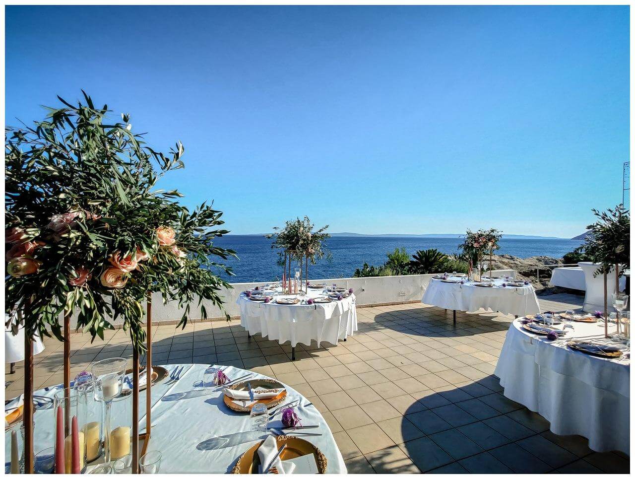 Hochzeitslocation in Kroatien am Meer