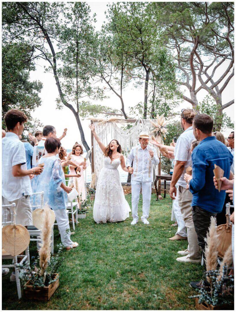 Hochzeit in Rovinj Kroatien mit Boho Hochzeitskonzept geplant von Croatia Love, Hochzeitsplaner in Kroatien