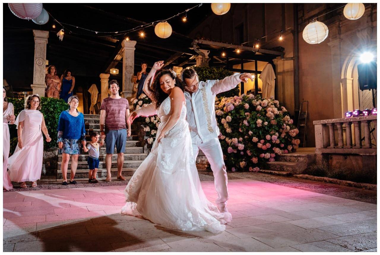 Hochzeit in Rovinj Kroatien mit Boho Hochzeitskonzept geplant von Croatia Love, Hochzeitsplaner in Kroatien
