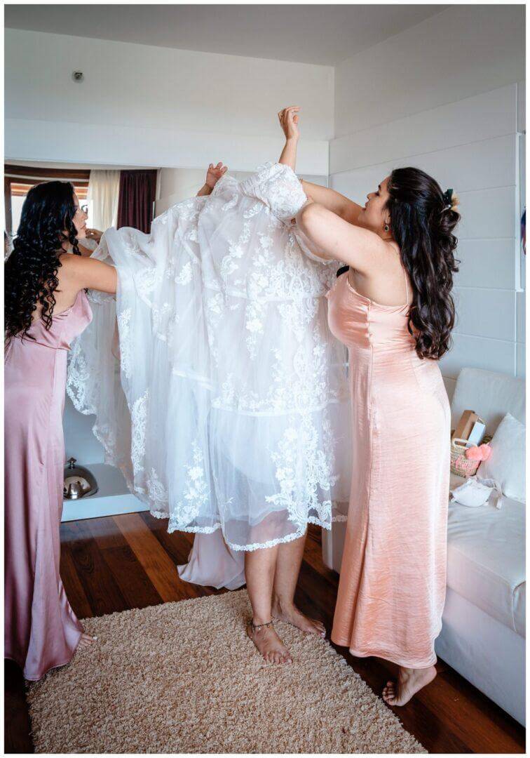 Hochzeit in Rovinj Kroatien mit Boho Hochzeitskonzept geplant von Croatia Love, Hochzeitsplaner in Kroatien