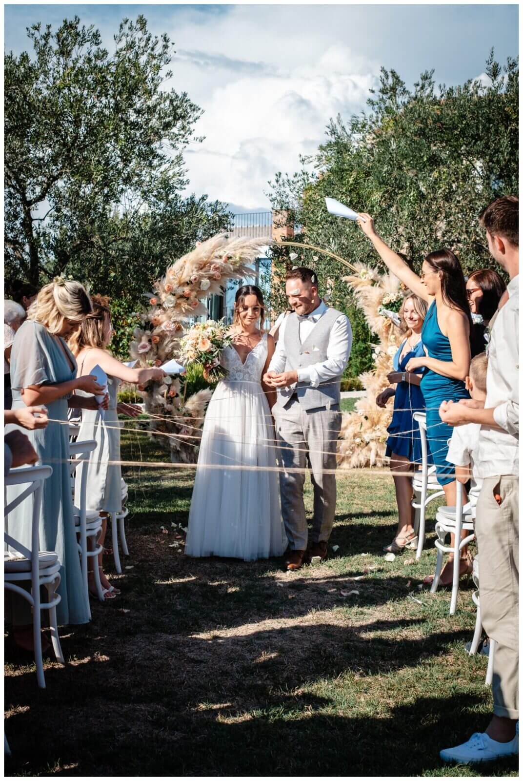 Hochzeit in Kroatien freie Trauung Brautpaar