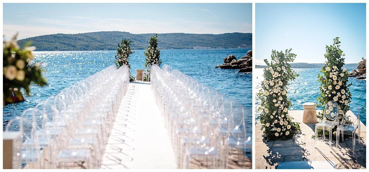 Arten von Traubögen in Kroatien - Blumensäule Real Wedding Kroatien, wedding in croatia,hochzeitsplanerin kroatien, hochzeit in kroatien