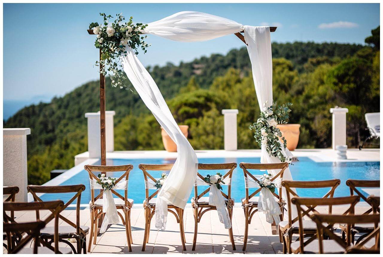 Arten von Traubögen in Kroatien - klassisch Real Wedding Kroatien, wedding in croatia,hochzeitsplanerin kroatien, hochzeit in kroatien