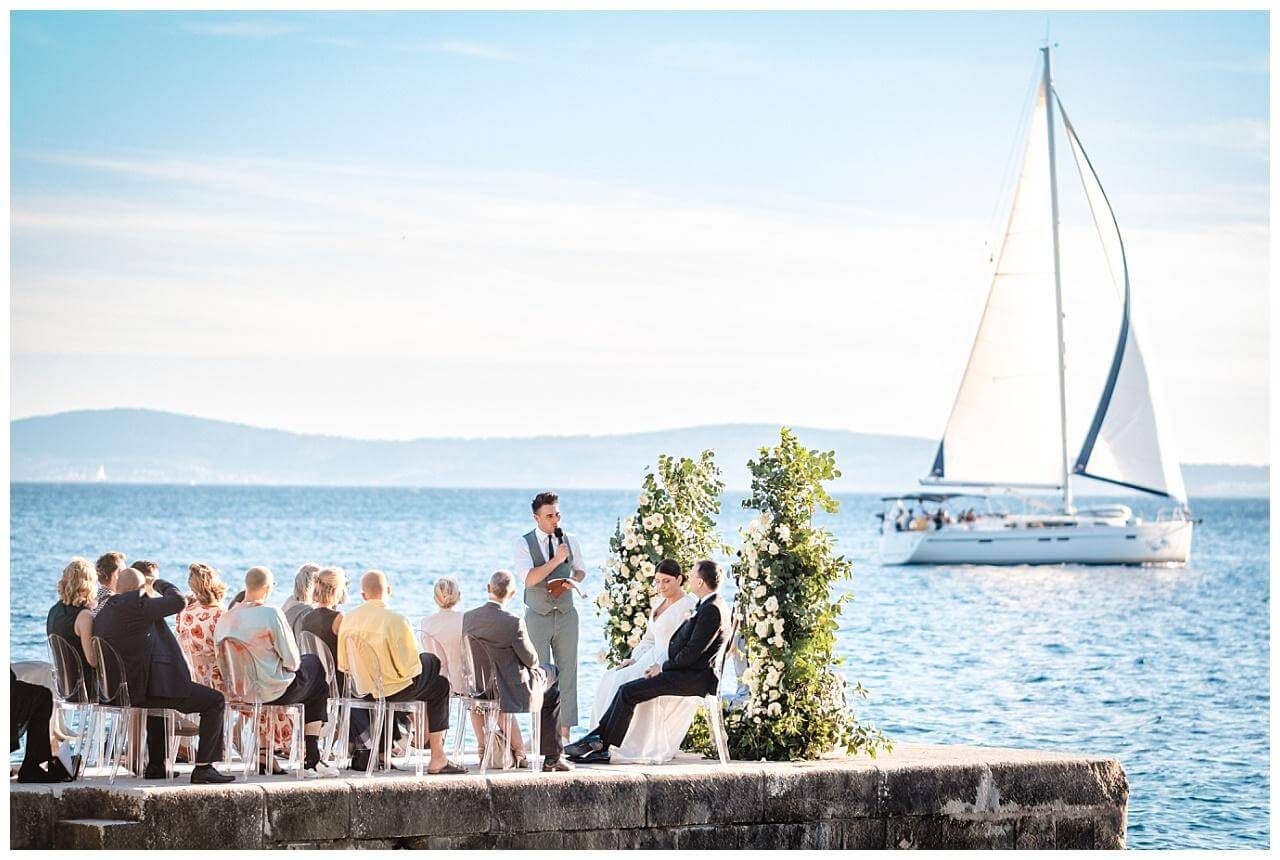 Arten von Traubögen in Kroatien - Blumensäule Real Wedding Kroatien, wedding in croatia,hochzeitsplanerin kroatien, hochzeit in kroatien