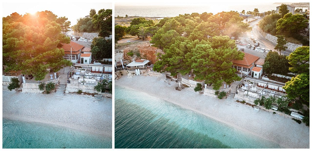 Haus am Strand für Hochzeiten in Kroatien