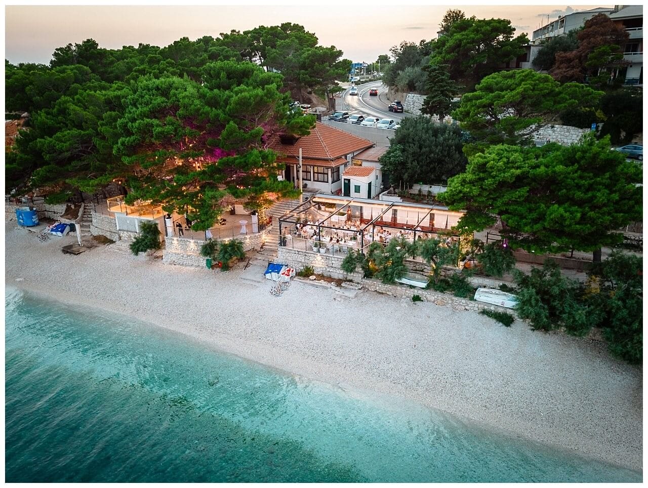 Strandhaus für Hochzeiten in Kroatien